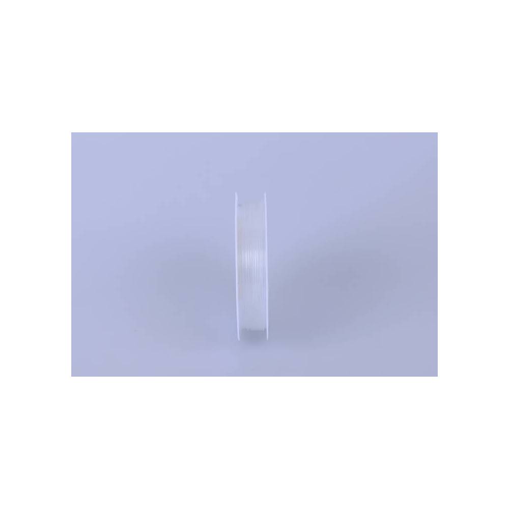 Silicone elastic fishing line 0.8 mm transparent