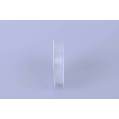 Silicone elastic fishing line 0.8 mm transparent