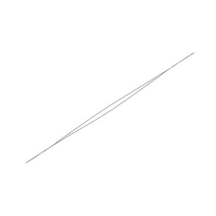 Forked needle for beading, 10 cm, 1 pc.