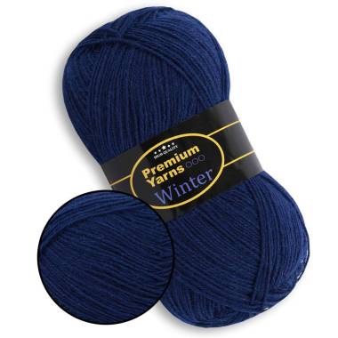 Premium Yarns Winter, dark blue (611)