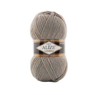 Пряжа Alize Lana Gold светлая норка (990)