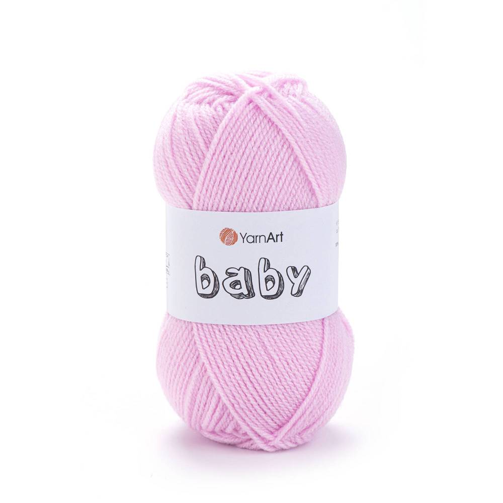 Yarn YarnАrt Baby flamingo (649)