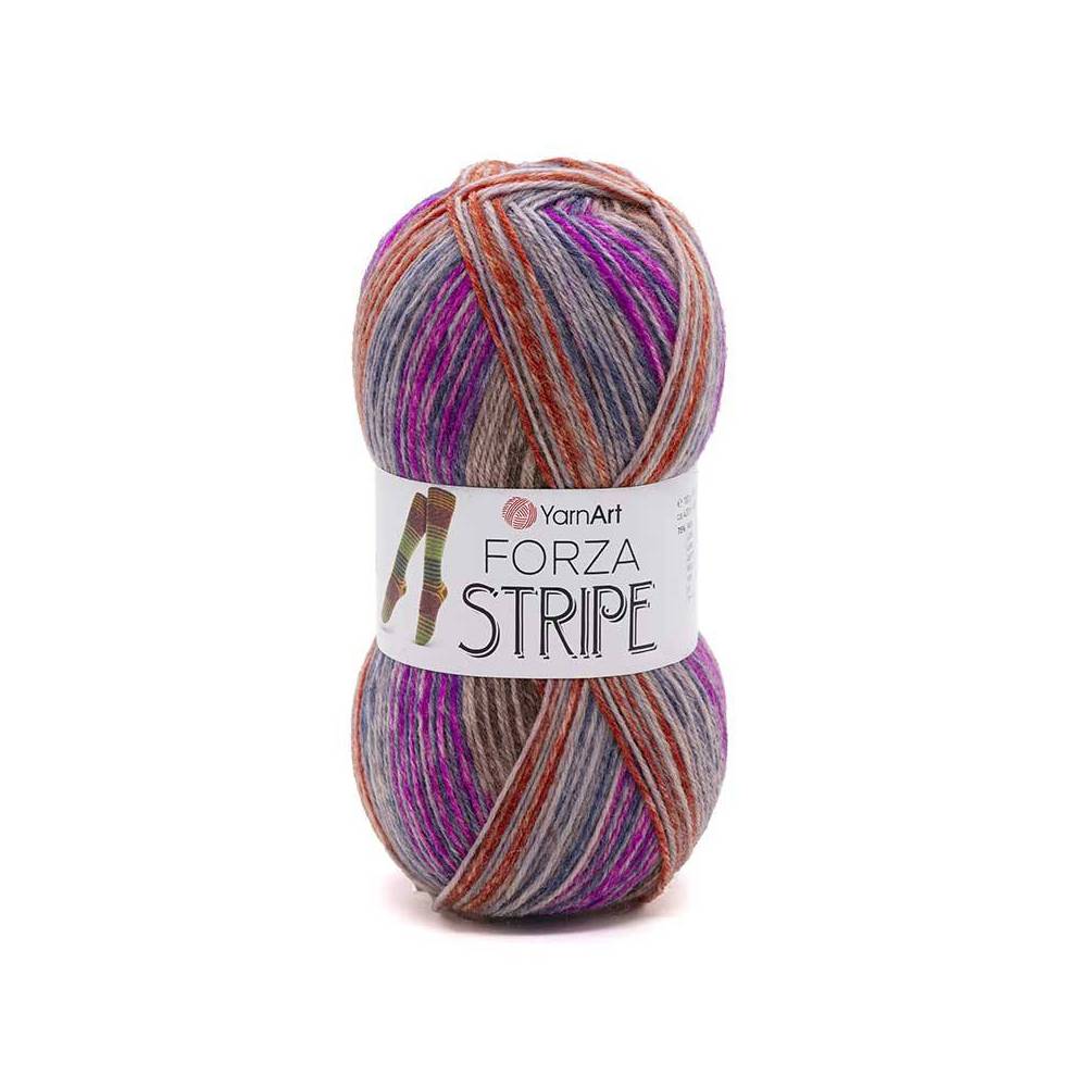 Пряжа YarnArt Forza Stripe меланж (2802)