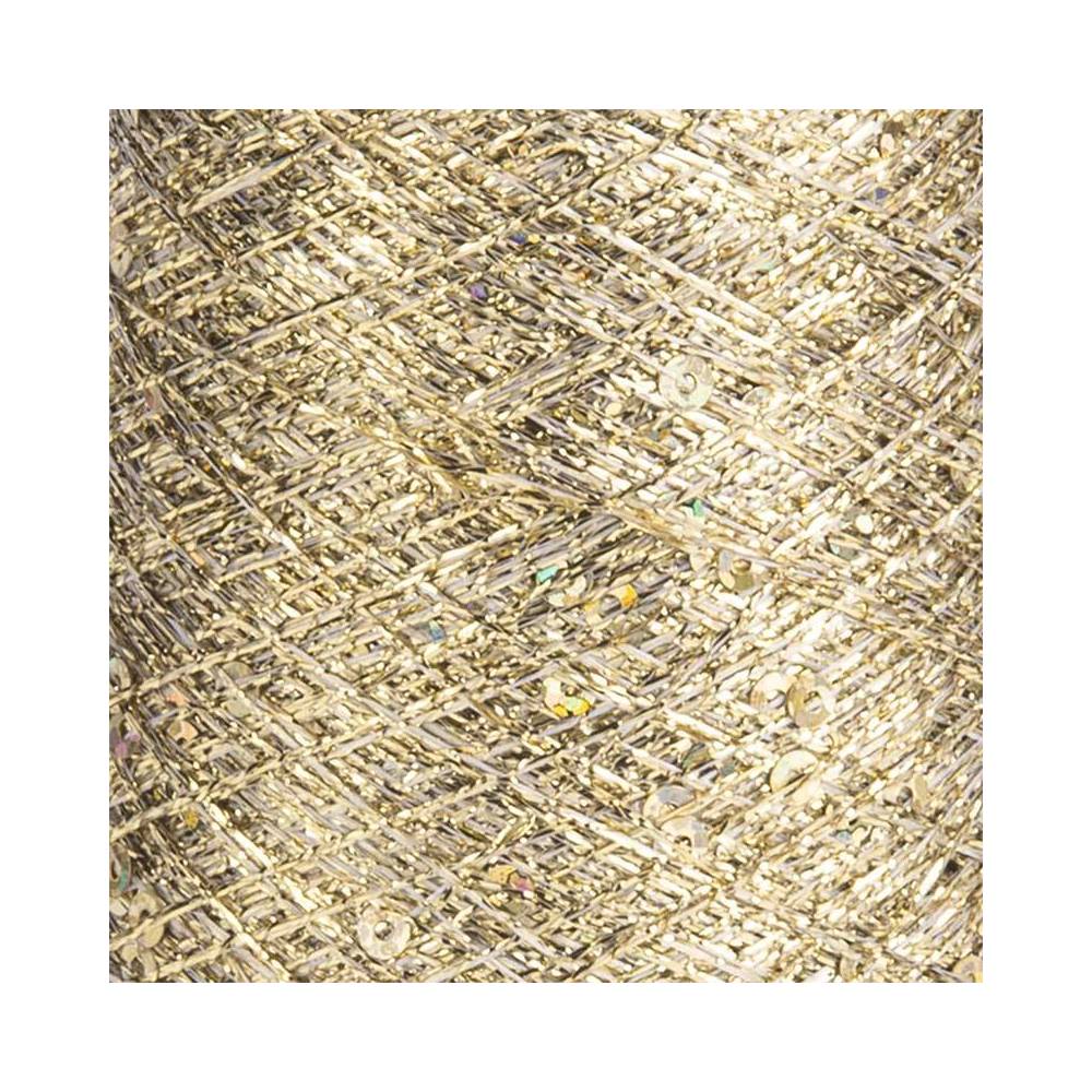 Пряжа люрекс с пайетками YarnАrt Paillettes золото (8002)