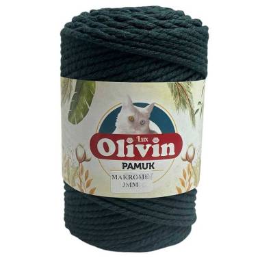 Хлопковый шнур TWIST Premium Yarns, голубая ель (3523)