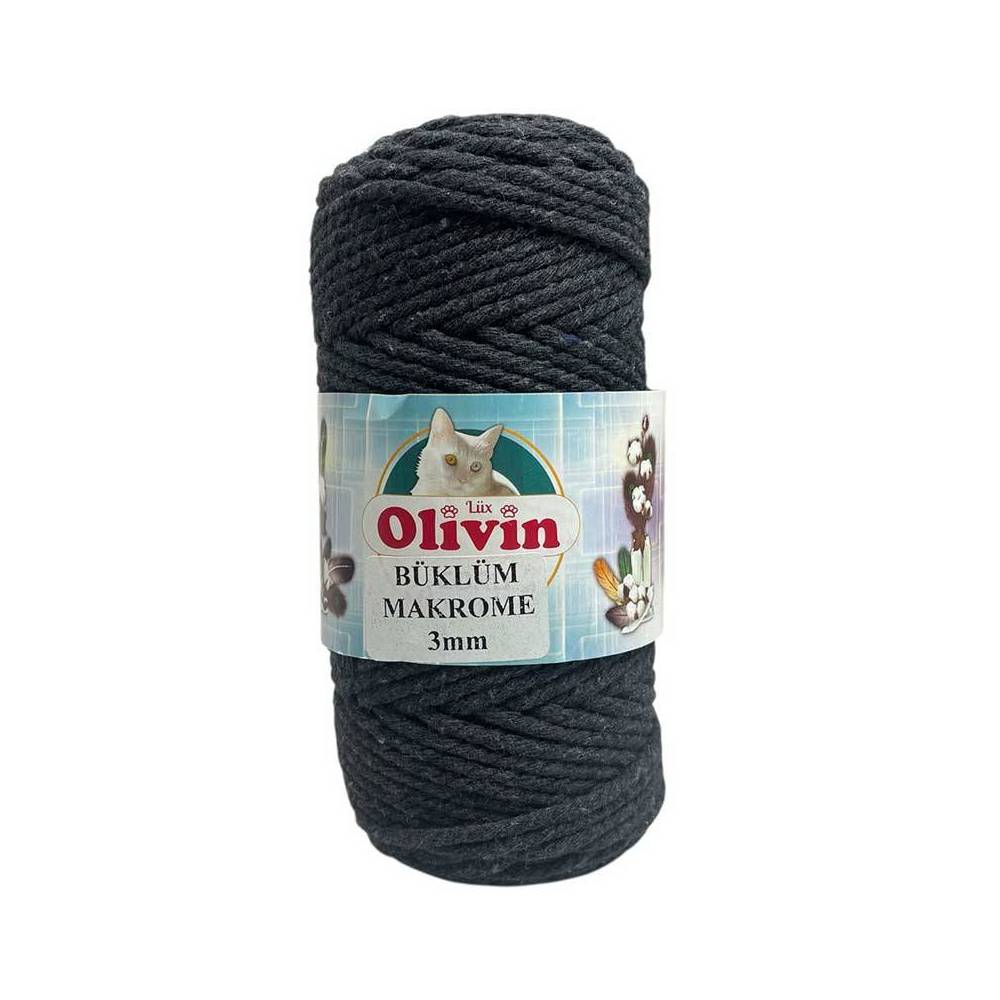 Бавовняний шнур TWIST Premium Yarns, графіт (3517)