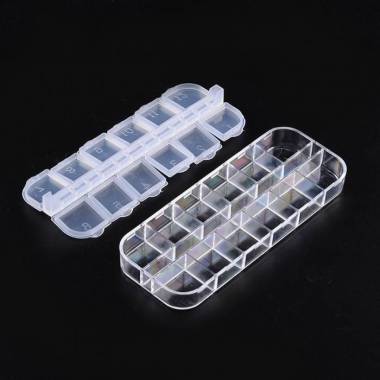 12-slot bead organizer