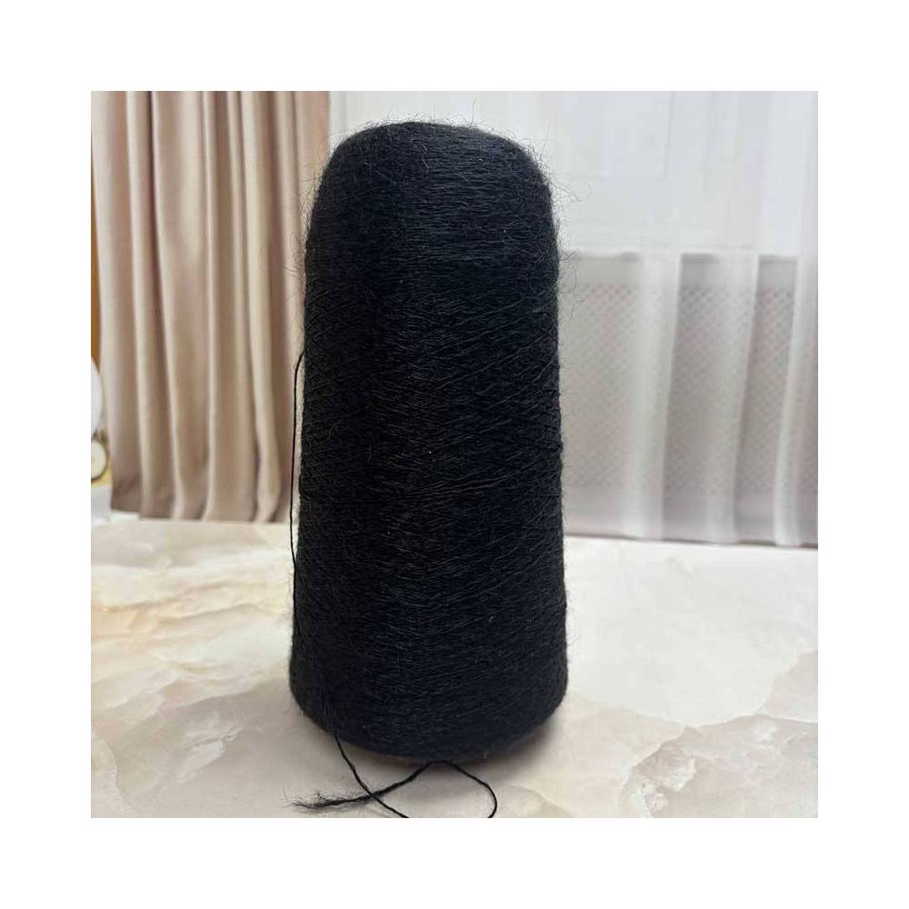 Yarn on a cone Starlight BSA Garne, black (450 grams), Nm 1/10