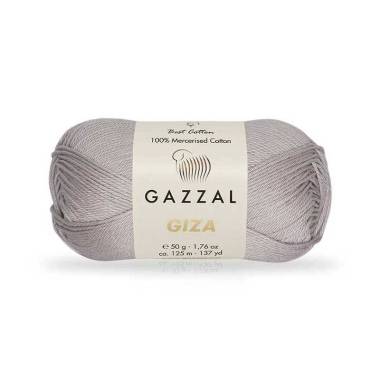 Пряжа Gazzal Giza фіолетовий тауп (2488)