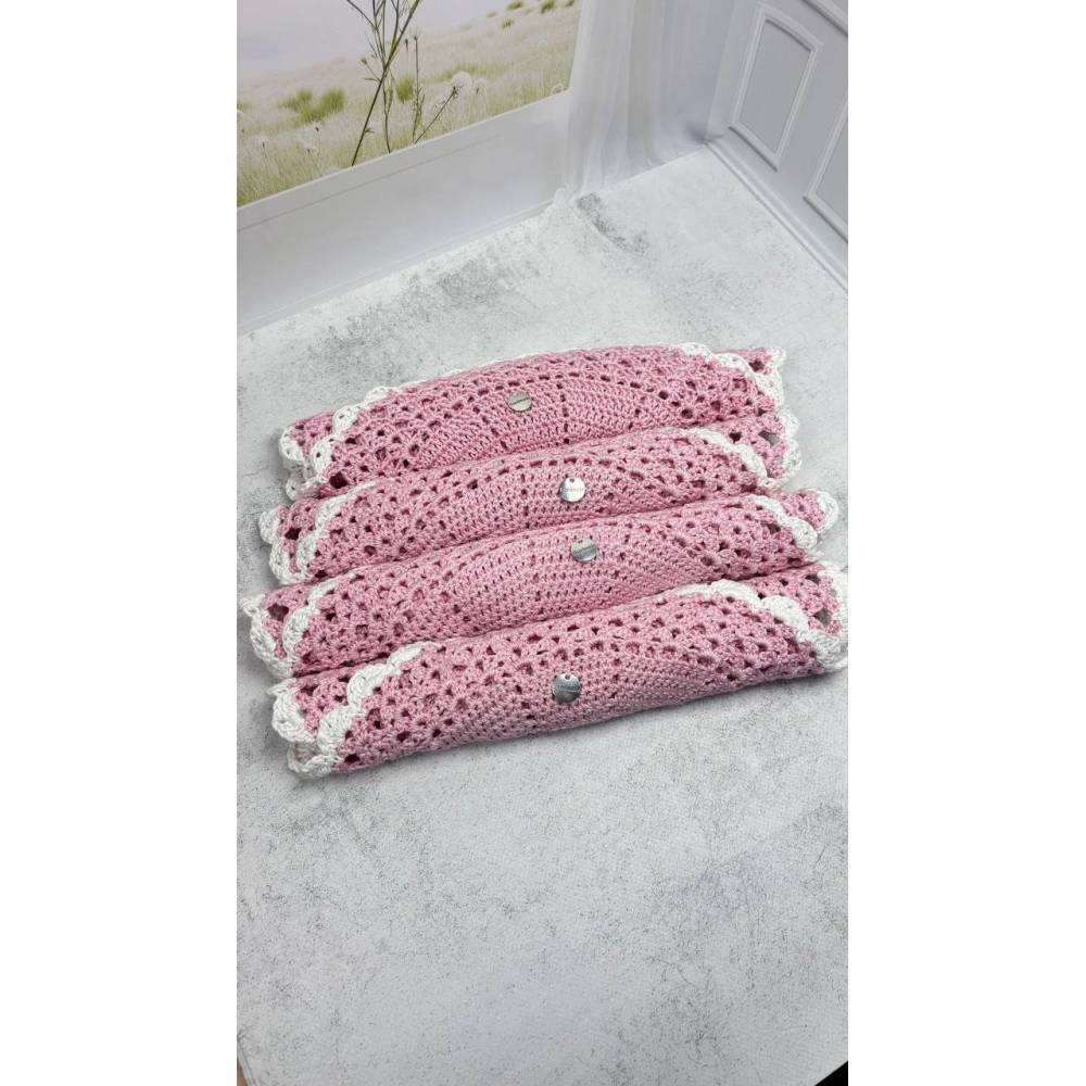 Handmade crocheted napkin