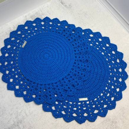 Set of 2 handmade crocheted napkins