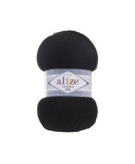 Yarn Alize Angora Lana Gold 800 black (60)