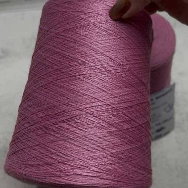 Пряжа на конусі 50/50 яскрава конюшина (450 грамм), Nm 1/16