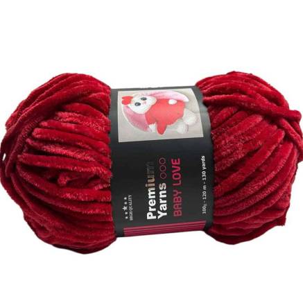 Пряжа Premium Yarns Baby Love 100 вишня (379)