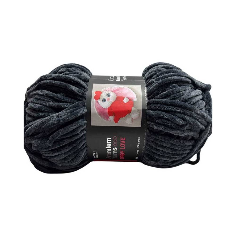 Пряжа Premium Yarns Baby Love 100 графіт (367)