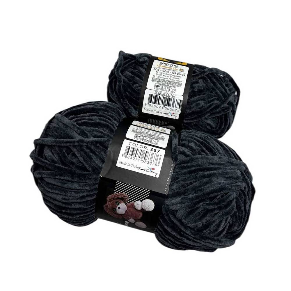Пряжа Premium Yarns Baby Love 100 графіт (367)