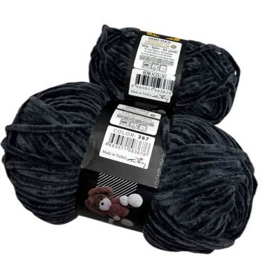 Пряжа Premium Yarns Baby Love 100 графіт (367)