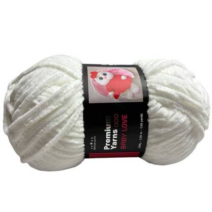 Yarn Premium Yarns Baby Love 100 creamy white (363)