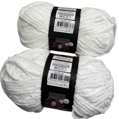 Пряжа Premium Yarns Baby Love 100 сливочный белый (363)