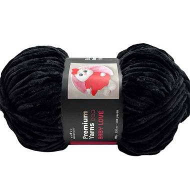 Пряжа Premium Yarns Baby Love 100 чорний (311)