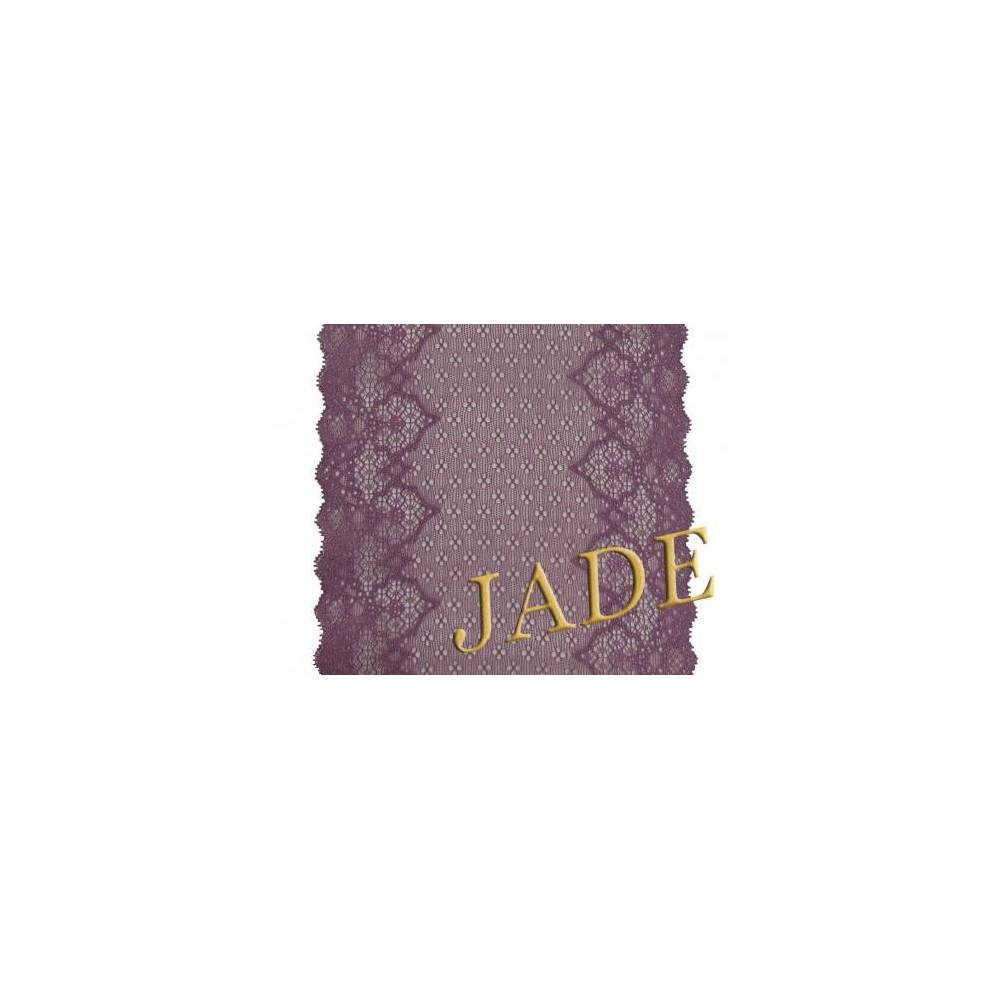 Elastic lace, lilac color, 17 cm, 1 m (1149-14)