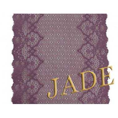 Elastic lace, lilac color, 17 cm, 1 m (1149-14)