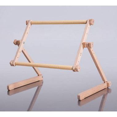 Wooden tabletop embroidery machine "Zyablik" with a 20x24 cm hoop, Arabesque