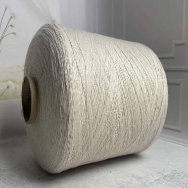 Yarn on a cone Daniel (1150 grams), melted milk Nm 1/1450 New Mill