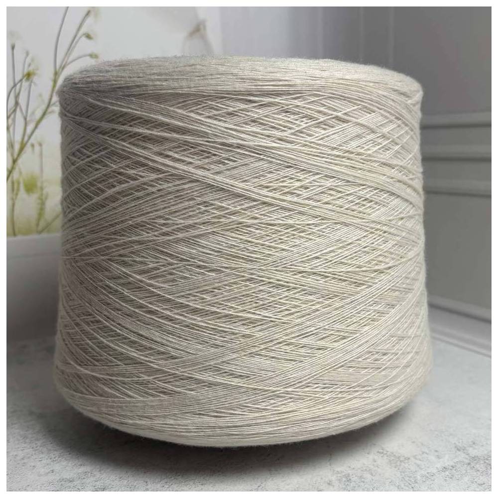Yarn on a cone Daniel (1150 grams), melted milk Nm 1/1450 New Mill