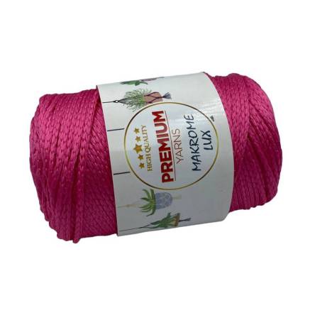 Поліпропіленовий шнур Macrame Lux, фуксія (813)