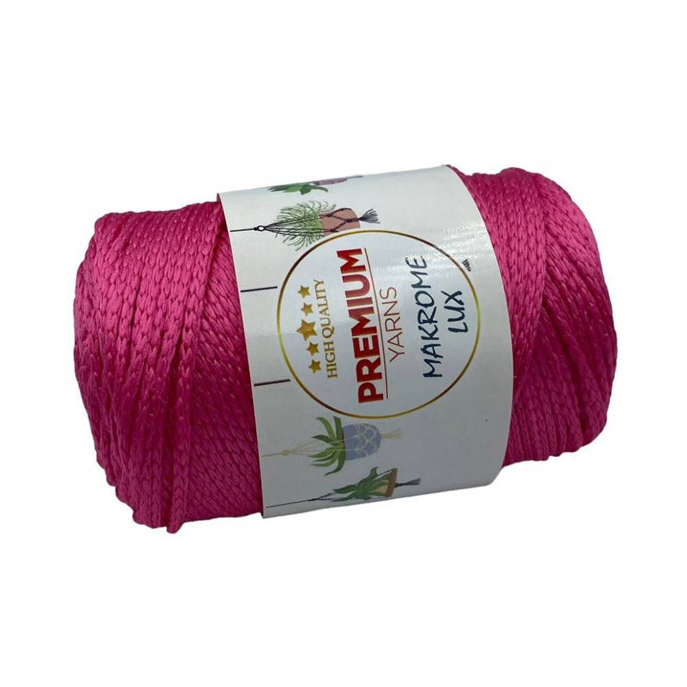 Поліпропіленовий шнур Macrame Lux, фуксія (813)