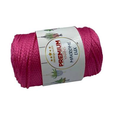 Поліпропіленовий шнур Macrame Lux, фуксія (813)