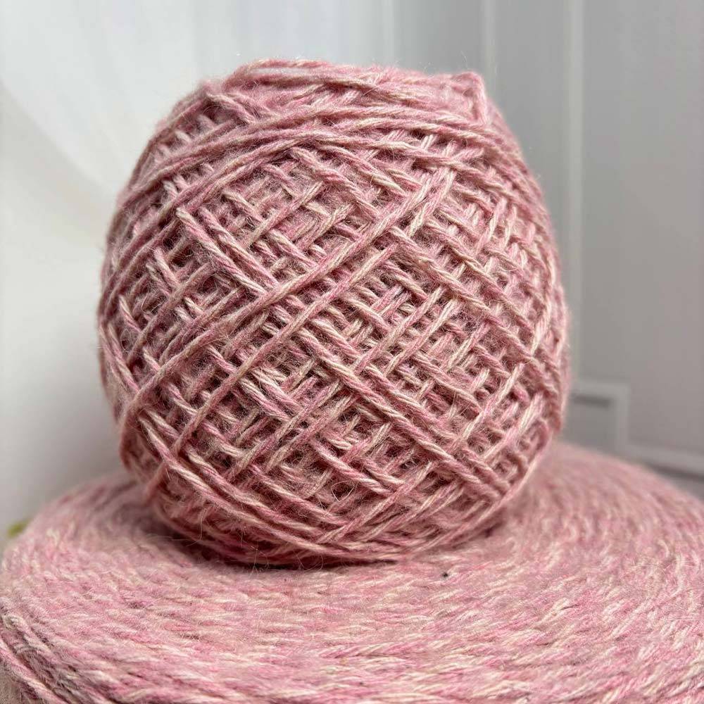 Yarn on the cone Cappotto Nm 2 (100 grams), pink Filatura Astro