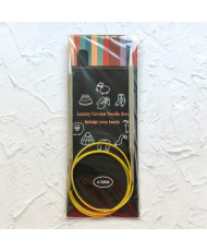 Circular steel knitting needles 100 cm 6 mm