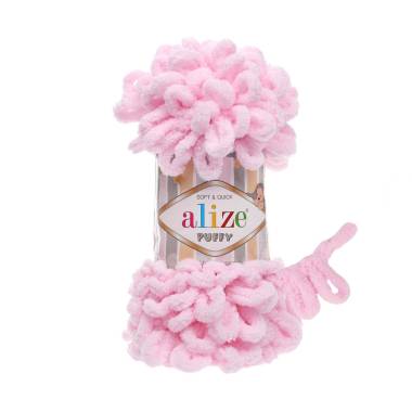 Yarn Alize Puffy soft pink (31)