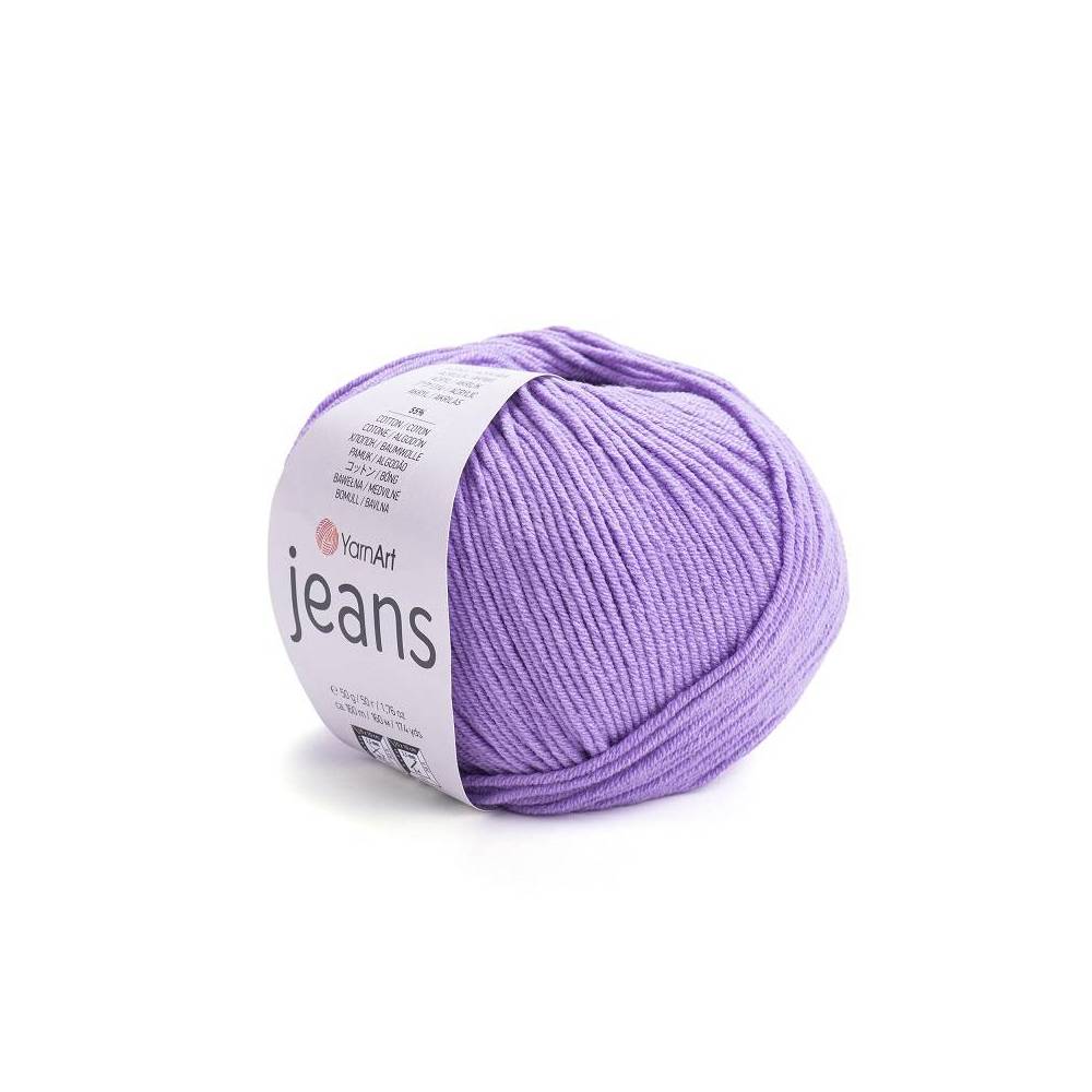 Пряжа YarnArt Jeans сиреневый (72)