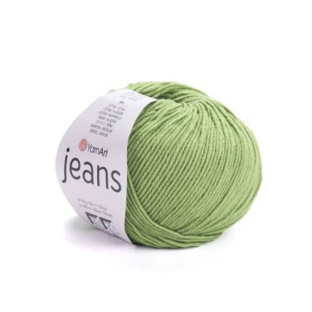 Пряжа YarnArt Jeans зелений лісовий (69)
