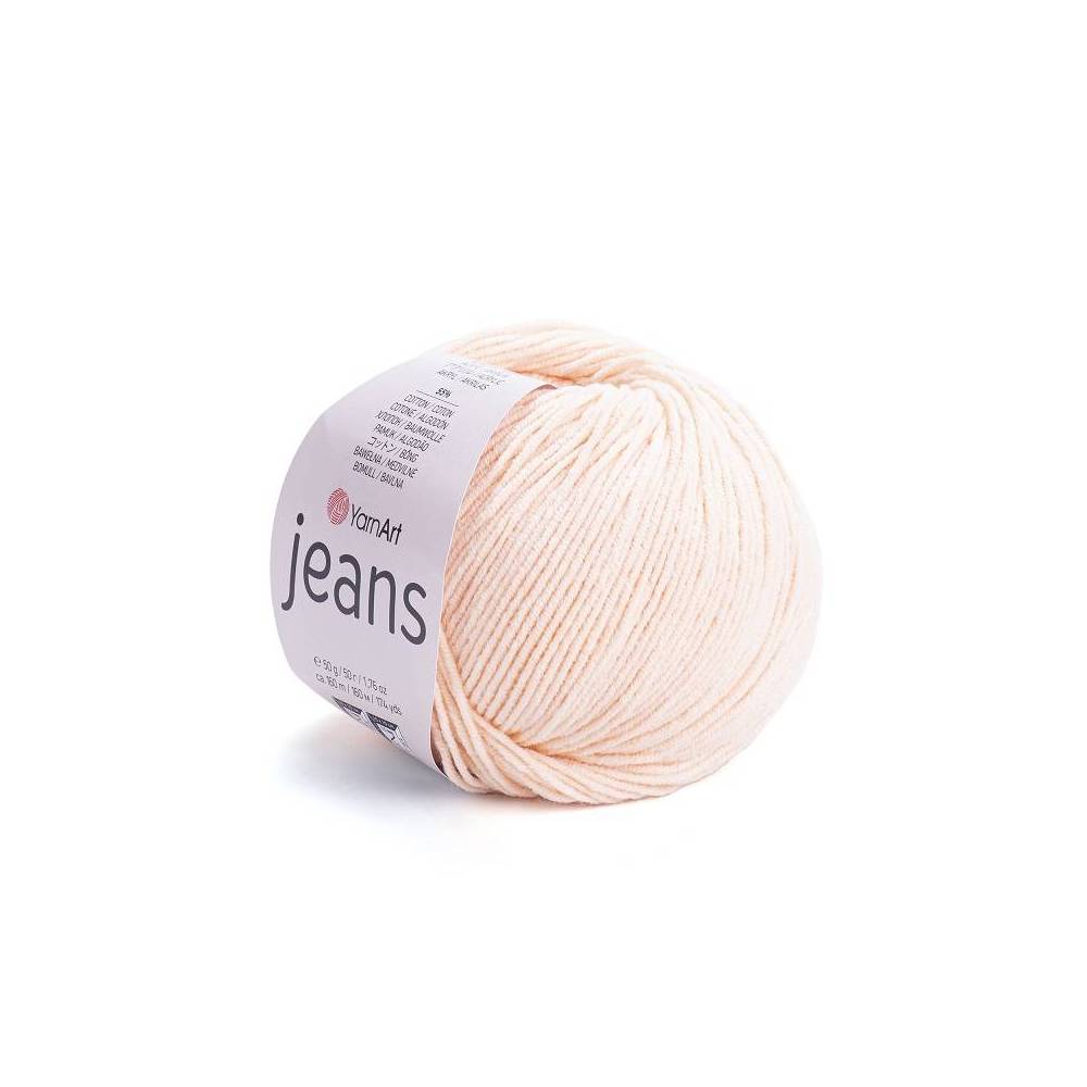 Yarn YarnArt Jeans pale peach (73)