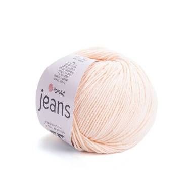 Yarn YarnArt Jeans pale peach (73)