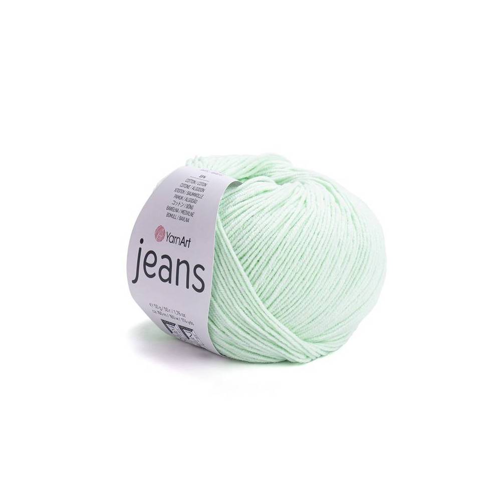 Пряжа YarnArt Jeans м'ята (79)