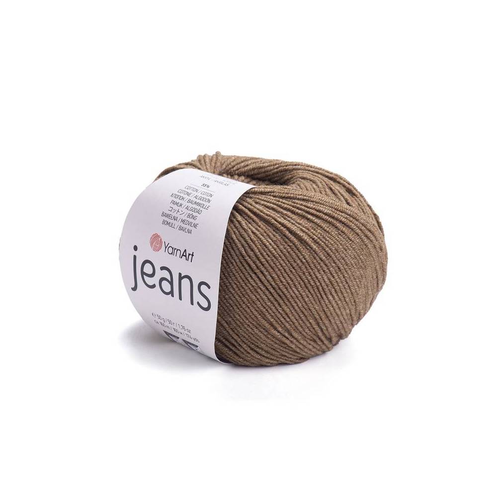 YarnArt Jeans Light Brown Yarn (40)