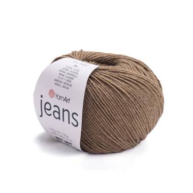 YarnArt Jeans Light Brown Yarn (40)