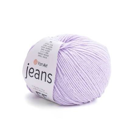 Пряжа YarnArt Jeans светло-сиреневый (19)