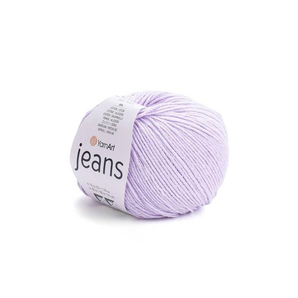 Yarn YarnArt Jeans light lilac (19)