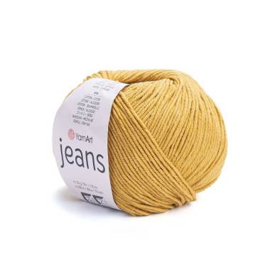 Пряжа YarnArt Jeans горчица (84)