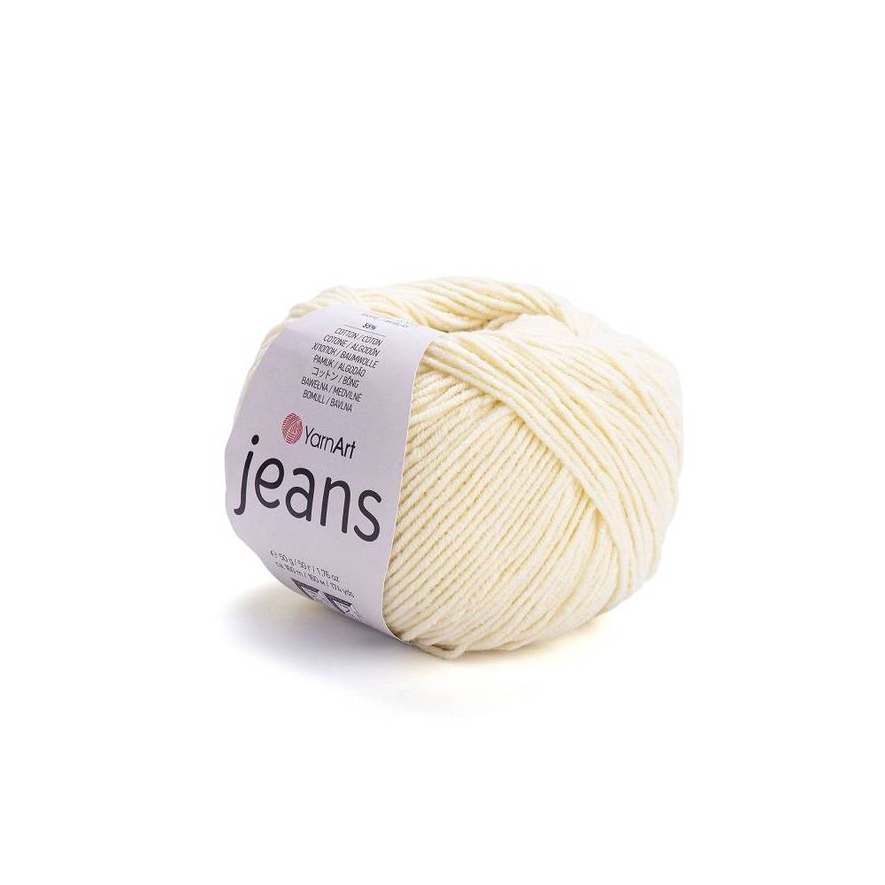 Yarn YarnArt Jeans pastel yellow (86)