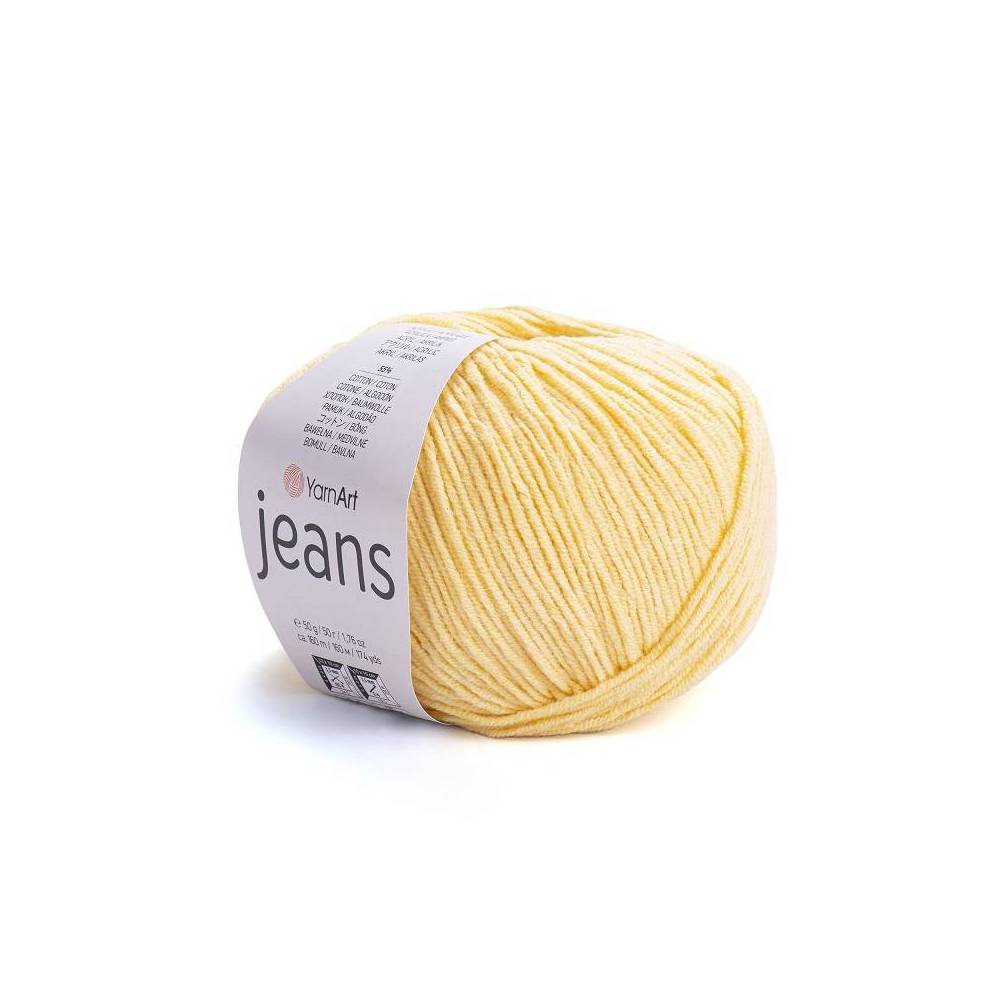 Пряжа YarnArt Jeans желток (88)
