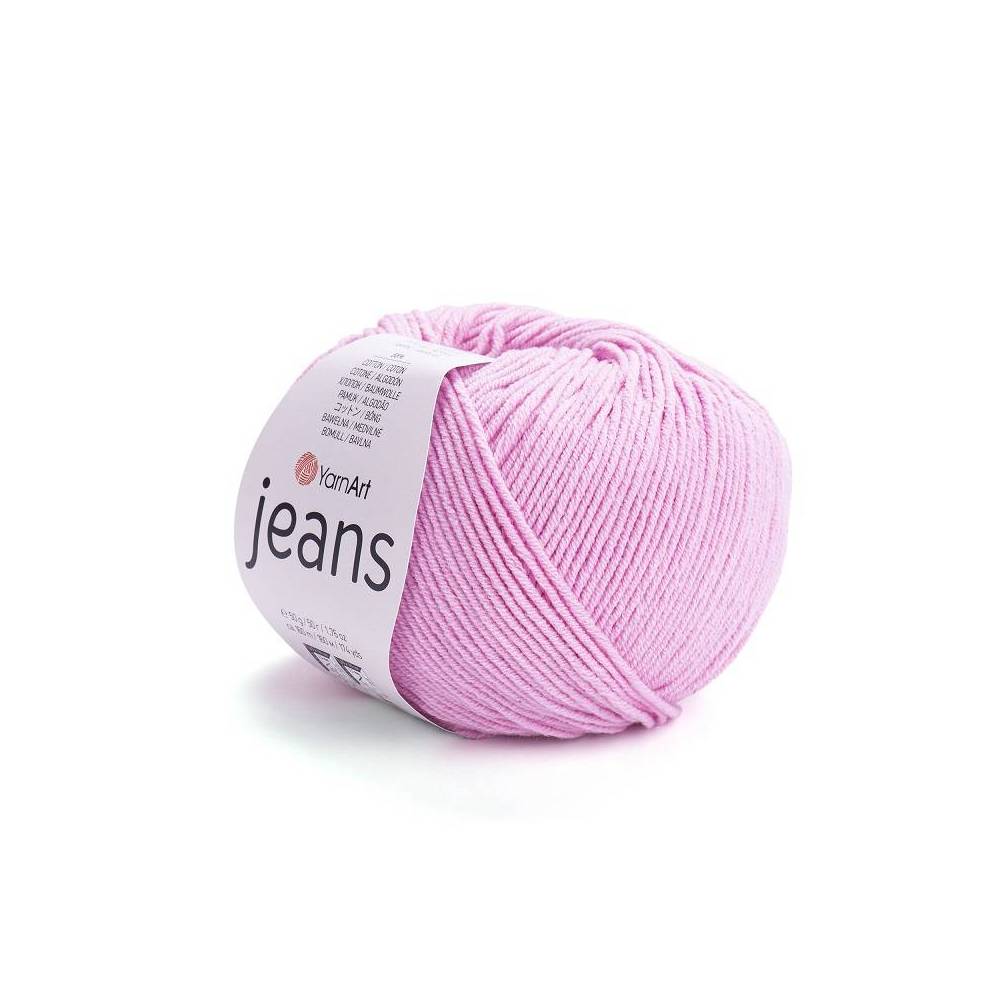 Пряжа YarnArt Jeans розовый (20)