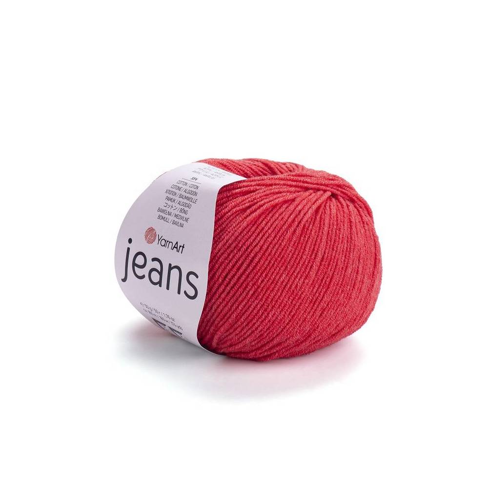 Yarn YarnArt Jeans light red (26)