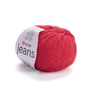Yarn YarnArt Jeans light red (26)